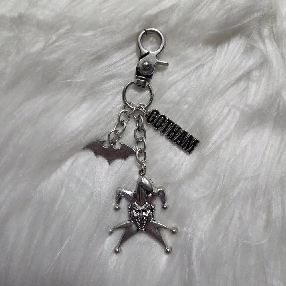 Batman Gotham Joker Keychain